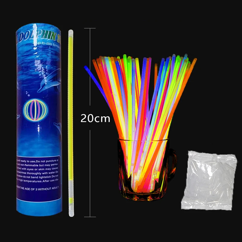 50pcs Party Fluorescence Sticks